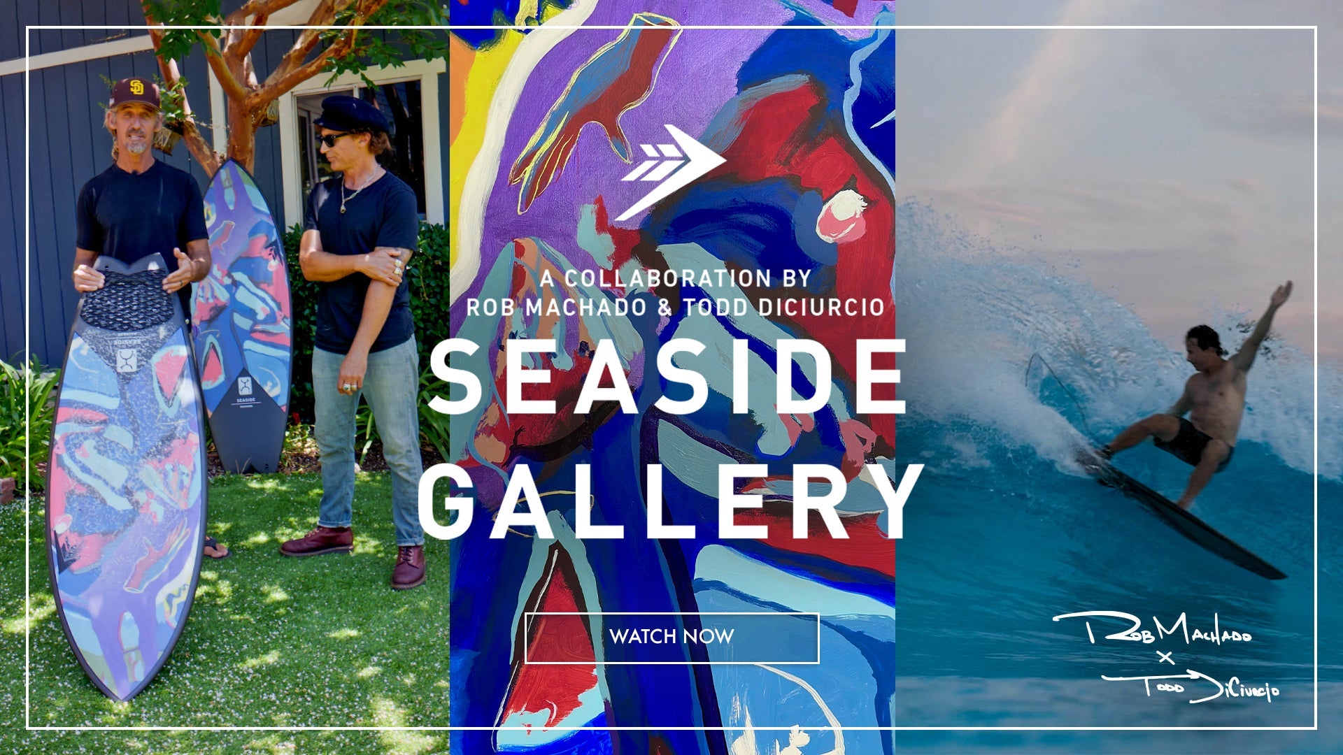 Introducing the 2026 Seaside Gallery by Rob Machado & Todd DiCiurcio