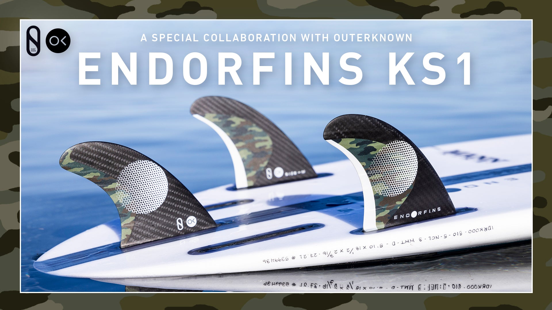 Slater Designs KS1 トライフィン Sサイズ Introducing the Outerknown x Slater Designs Endorfins KS1 Fin Set