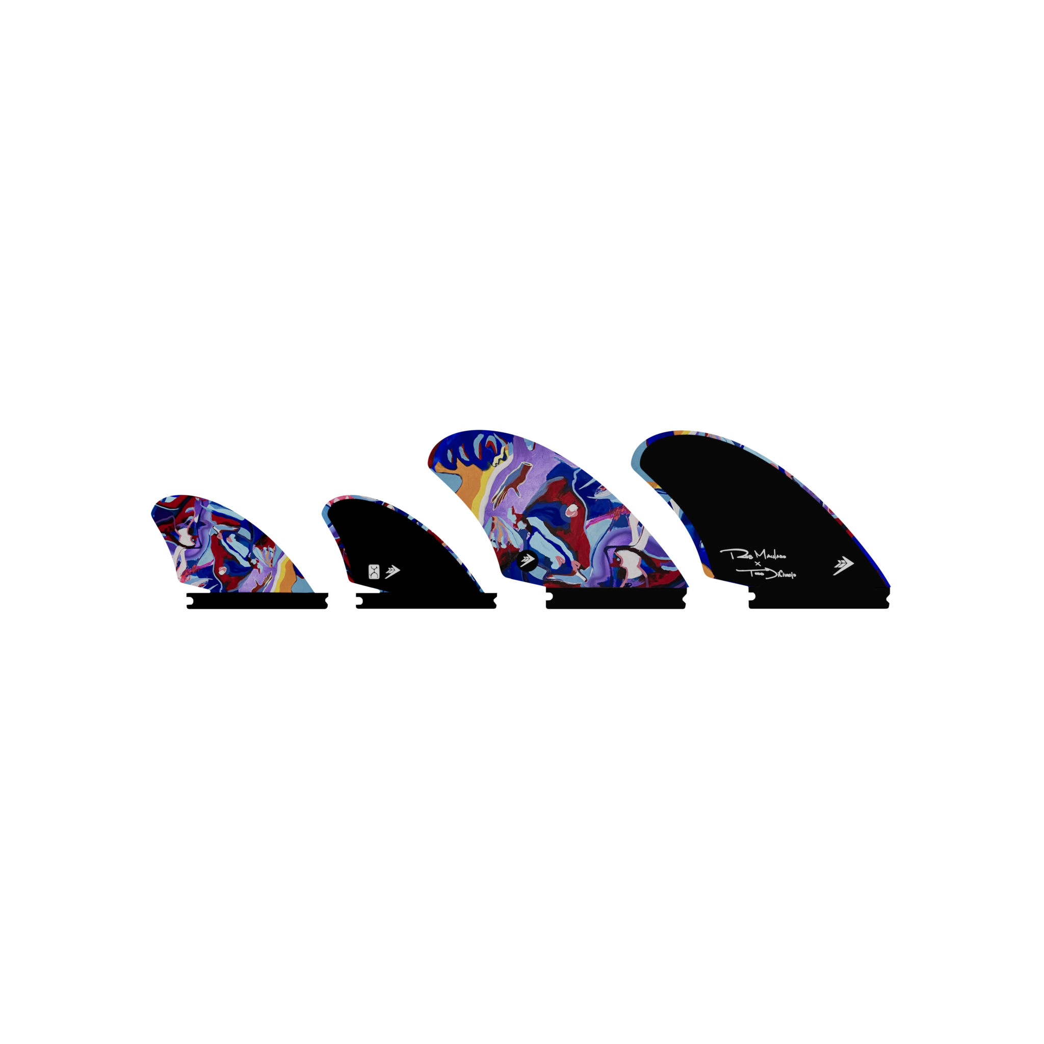 Machado Seaside Quad Gallery Edition Fin Set