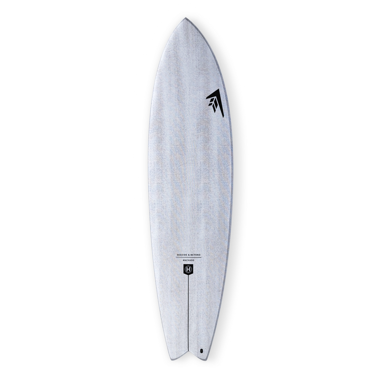 Firewire Seaside & Beyond Twin Fin — full deck view