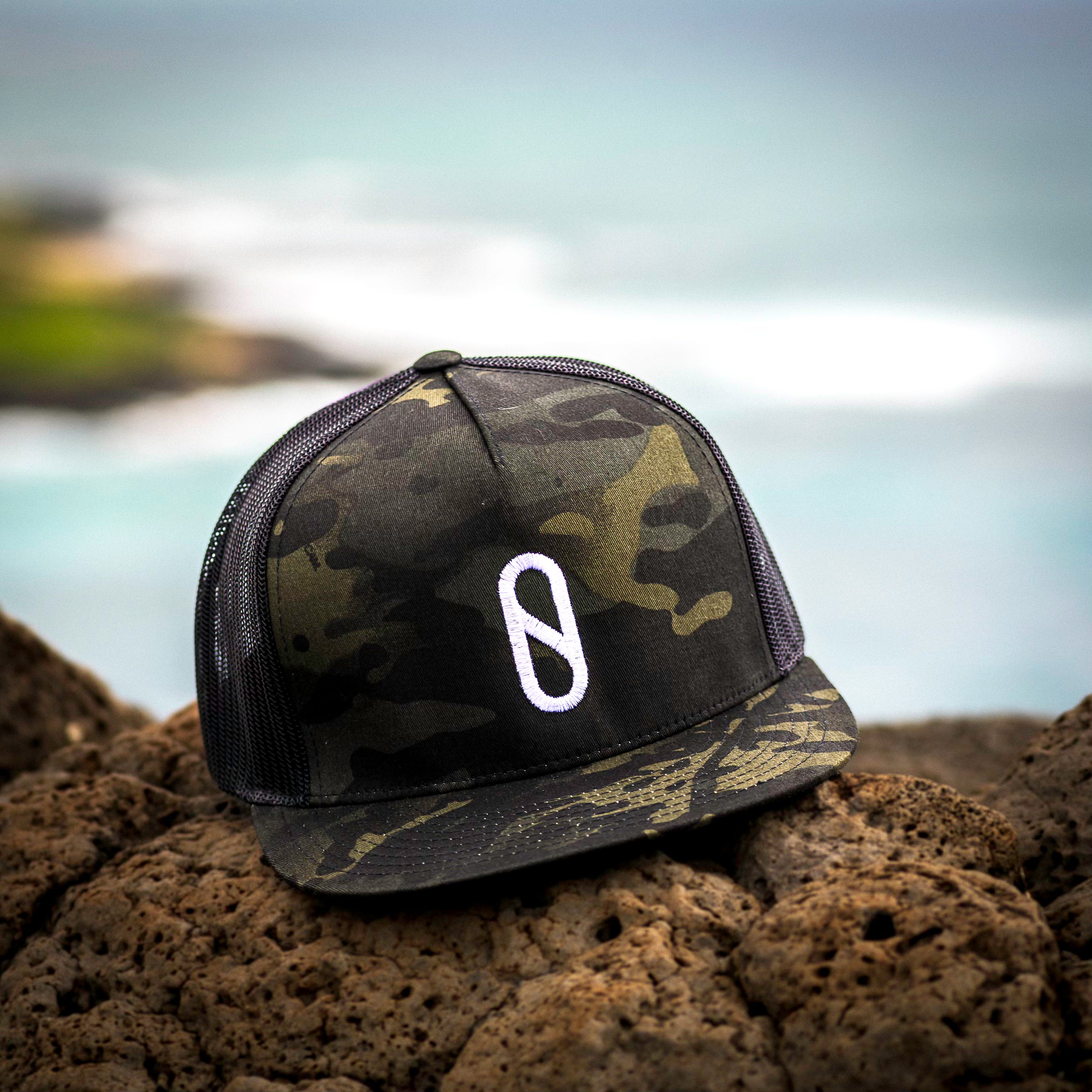 Slater Designs Pill Camo Trucker Hat