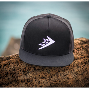 Firewire Icon Black Trucker Hat