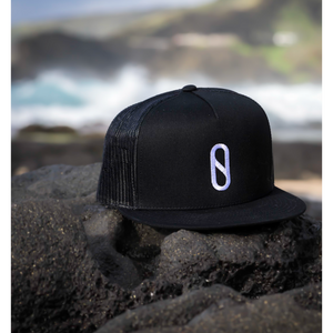 Slater Designs Pill Black Trucker Hat